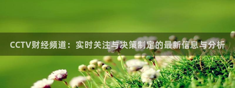 nba直播极速体育直播免费：CCTV财经频道：实时关注与决策制定的最新信息与分析